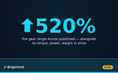 Avinox Showed a Gearbox Motor and Almost No Numbers
