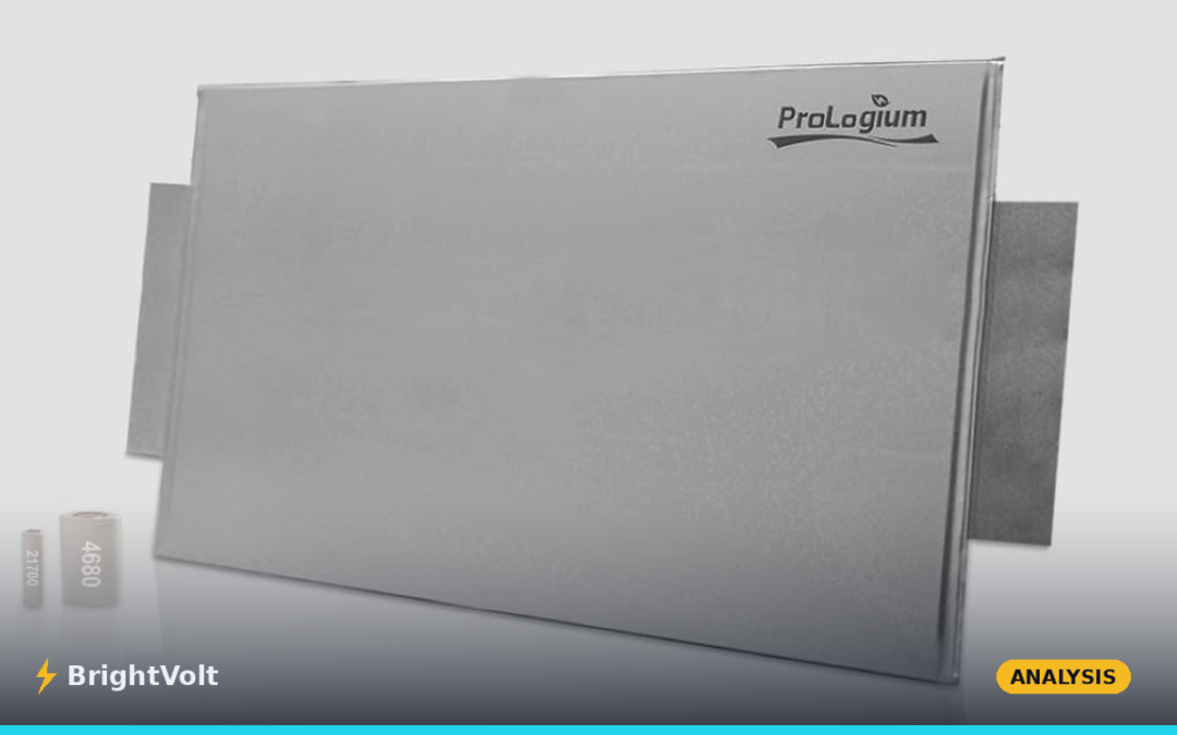 BrightVolt: ProLogium begins mass production of a 381 Wh/kg solid-state battery