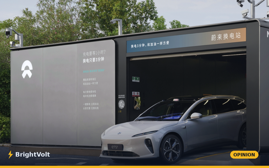 BrightVolt: Geely buys 30% of Nio's battery-swap network - consolidation, not a standardisation breakthrough