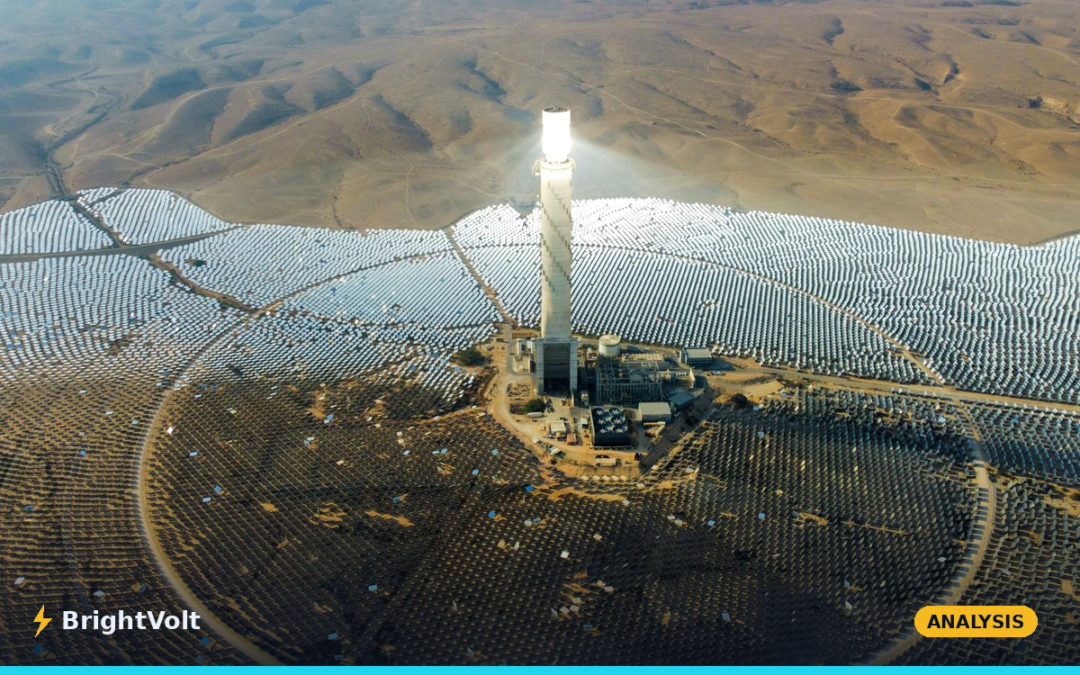 BrightVolt: China's new 1 GW solar hybrid stores eight hours of heat in molten salt to run after dark